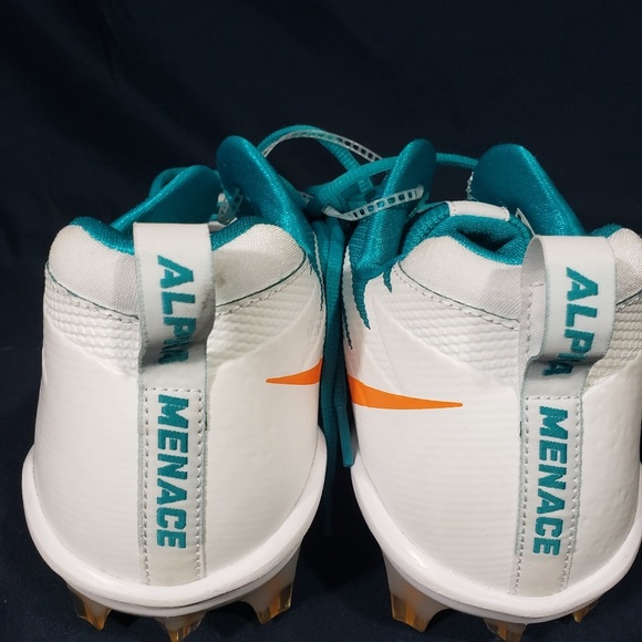 Nike Alpha Menace Pro Low Miami Dolphins Football - Picture 7 of 8